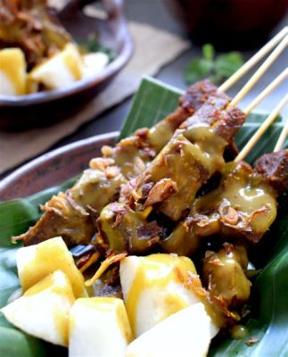  Sate Padang - En kryddig och komplex smakresa från Minangkabau!