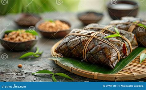  Zongzi: En smakrik och aromatisk risgrynsrätt omsluten av bambu blad!